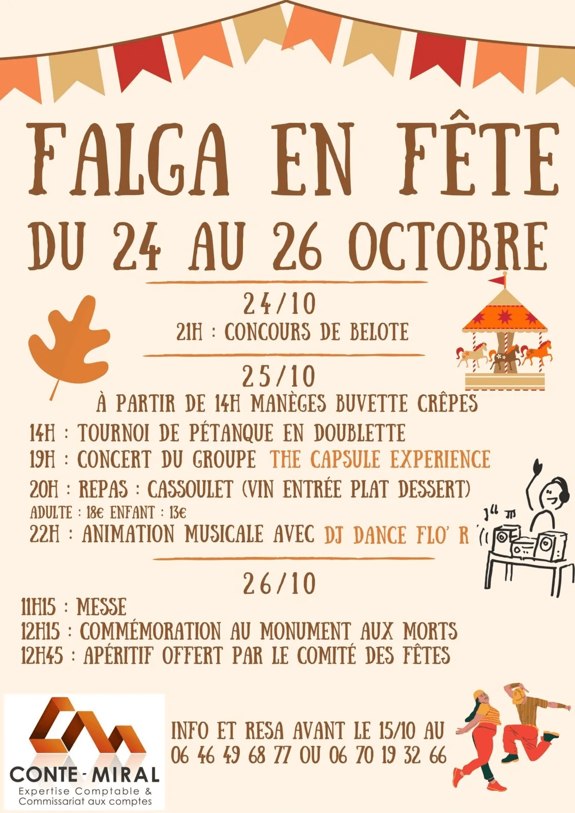 Programme Fête de la saint-Martin 2025